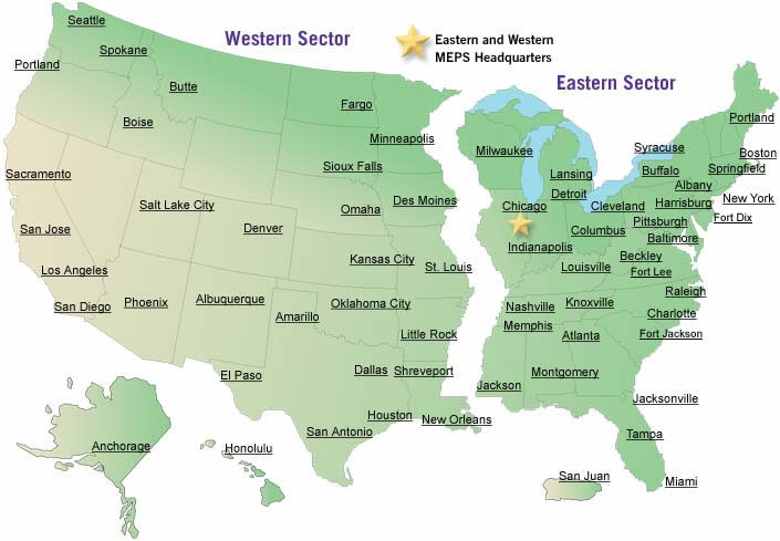 Locations for MEPs
